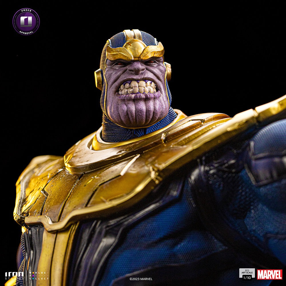 Estátua Thanos Infinity Gauntlet Diorama - Marvel - BDS Art Scale 1/10 - Iron Studios