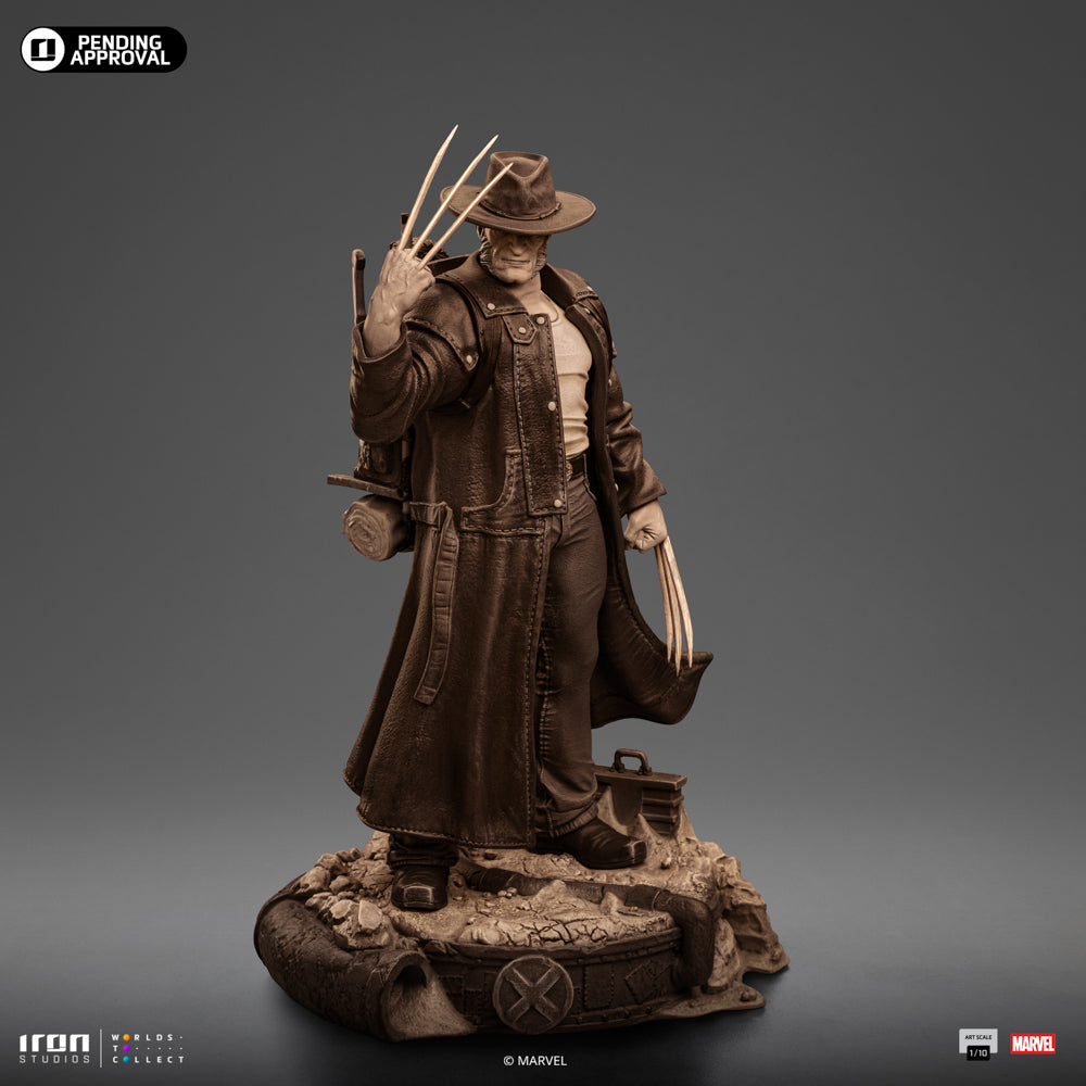 Estátua Old Man Logan (Sepia Version) - X-Men - Art Scale 1/10 - Iron Studios