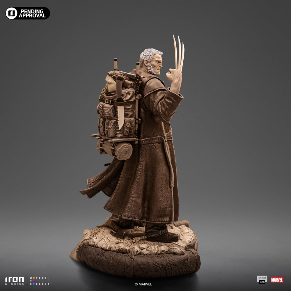 Estátua Old Man Logan (Sepia Version) - X-Men - Art Scale 1/10 - Iron Studios