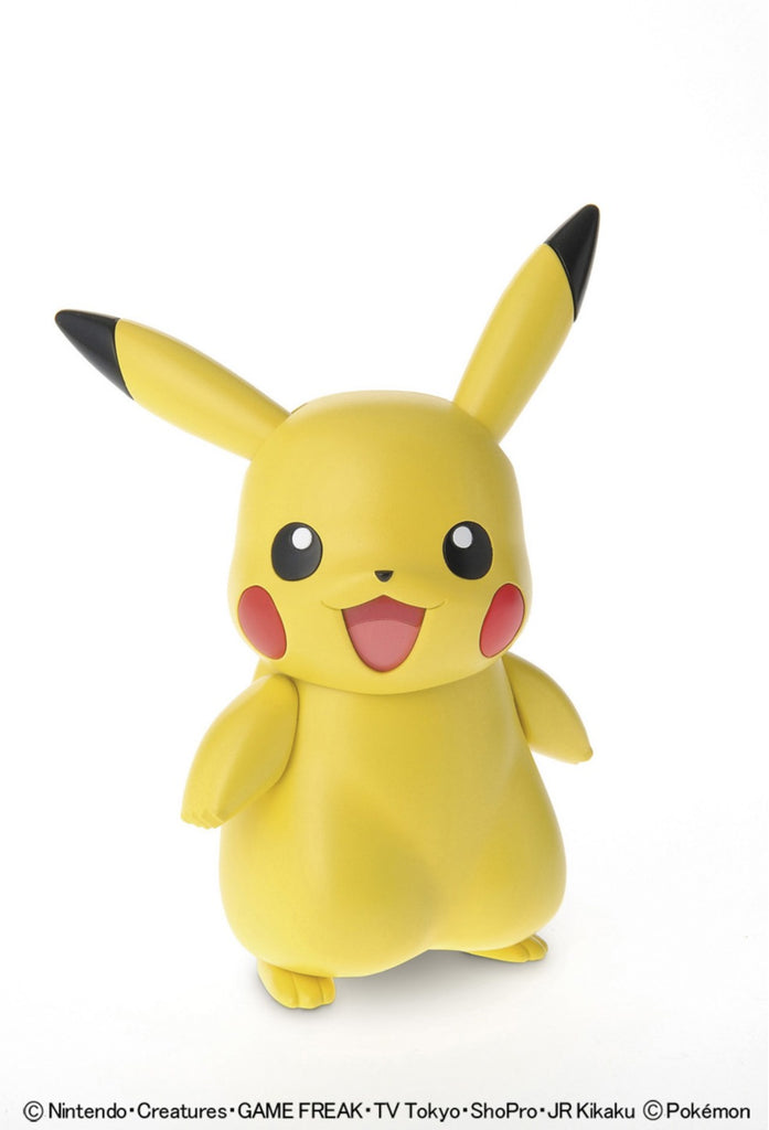 Model Kit Pikachu - Pokemon - Plastic Model Kit - Bandai