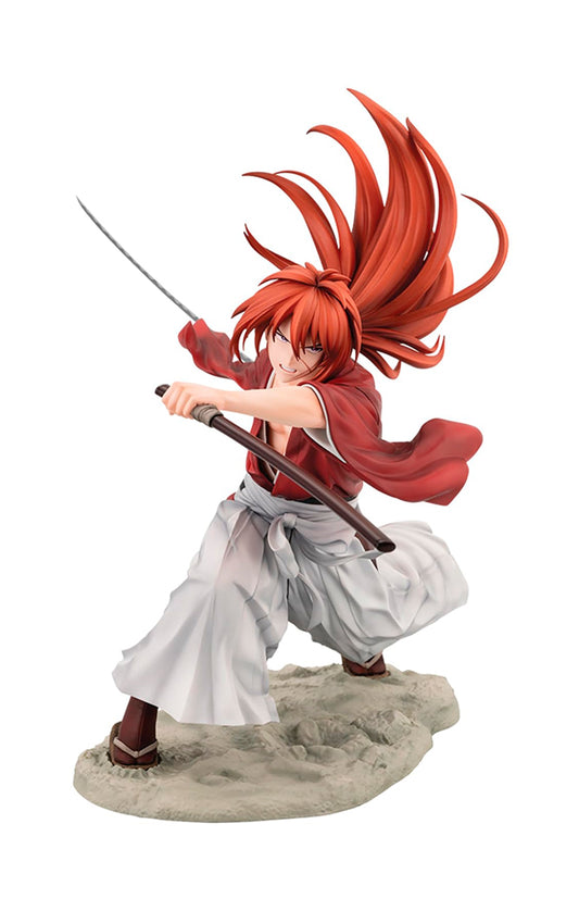 Estátua Kenshin Himura - Rurouni Kenshin - ArtFx J - Kotobukiya