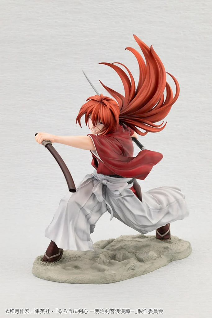 Estátua Kenshin Himura - Rurouni Kenshin - ArtFx J - Kotobukiya