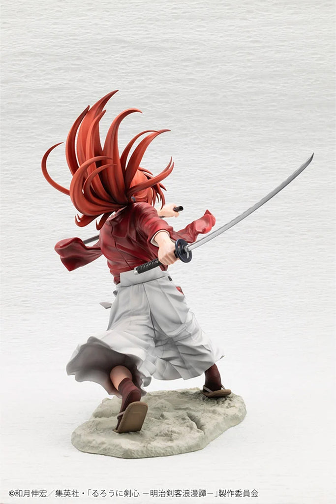 Estátua Kenshin Himura - Rurouni Kenshin - ArtFx J - Kotobukiya