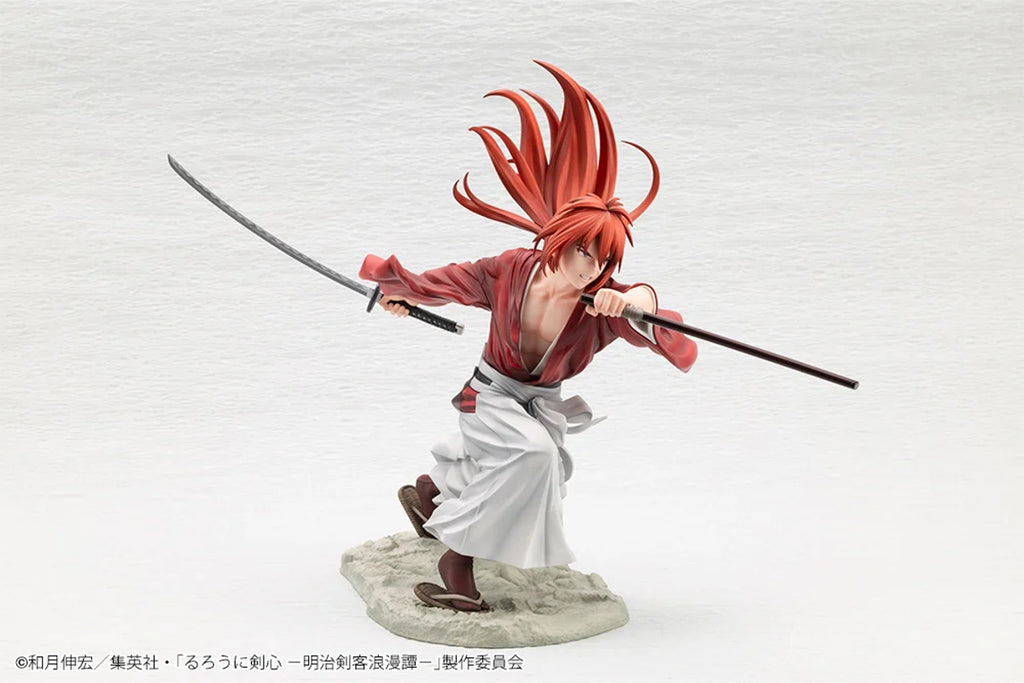 Estátua Kenshin Himura - Rurouni Kenshin - ArtFx J - Kotobukiya