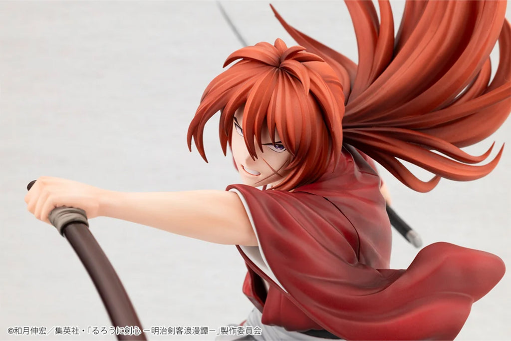 Estátua Kenshin Himura - Rurouni Kenshin - ArtFx J - Kotobukiya