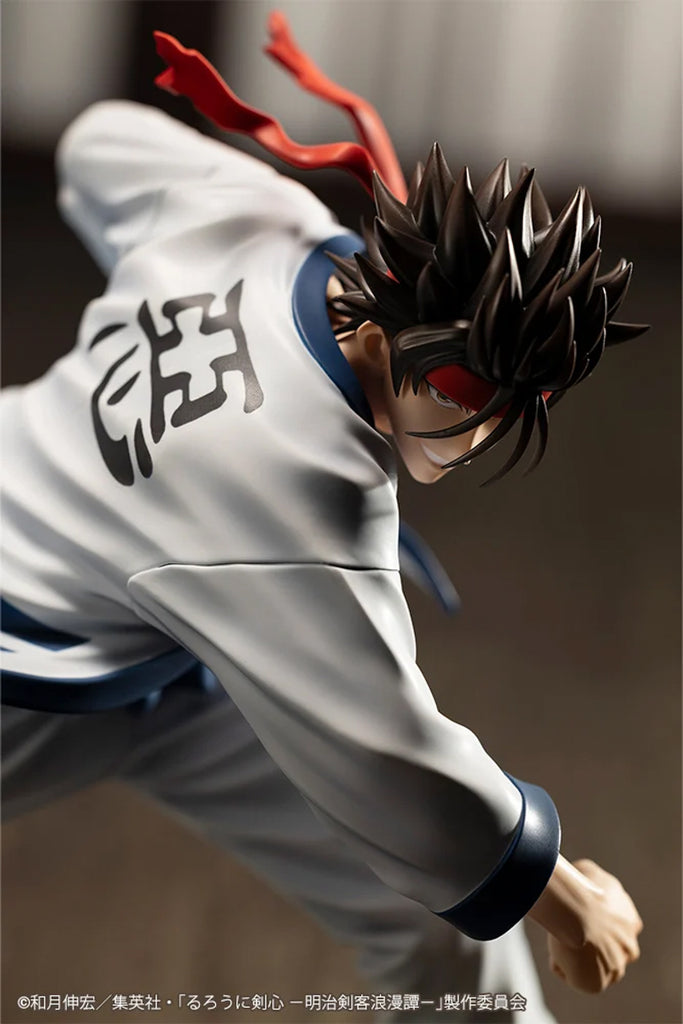 Estátua Sanosuke Sagara - Rurouni Kenshin - ArtFx J - Kotobukiya