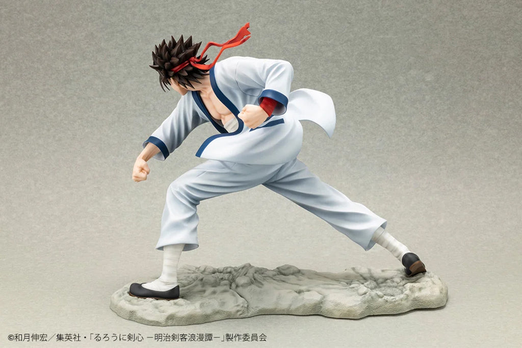 Estátua Sanosuke Sagara - Rurouni Kenshin - ArtFx J - Kotobukiya