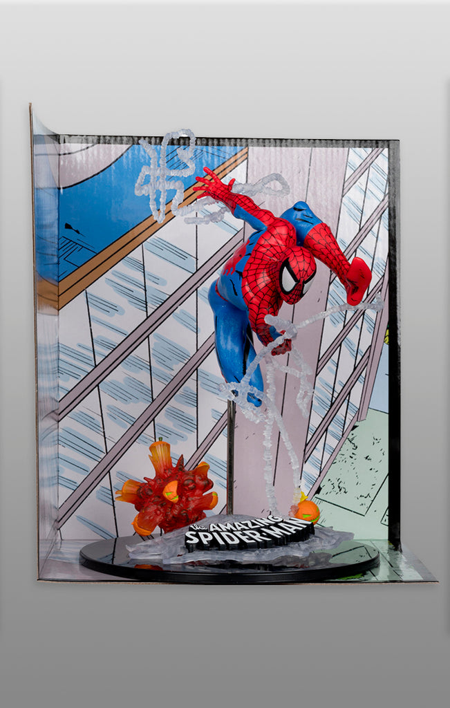 Estátua Spider-Man The Amazing Spider-Man - Marvel - Marvel Collection 1/10 Scale - McFarlane