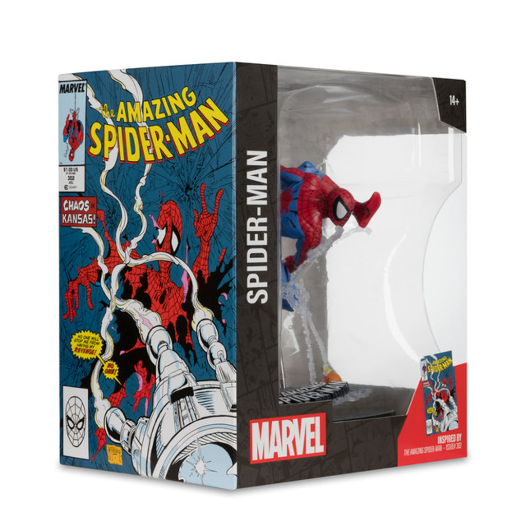 Estátua Spider-Man The Amazing Spider-Man - Marvel - Marvel Collection 1/10 Scale - McFarlane