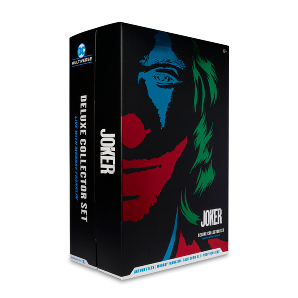 Figura The Joker Deluxe Live w/ Murray Franklin Gold Label - Joker - Deluxe Collector Set - McFarlane