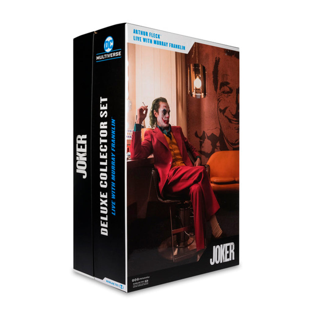 Figura The Joker Deluxe Live w/ Murray Franklin Gold Label - Joker - Deluxe Collector Set - McFarlane