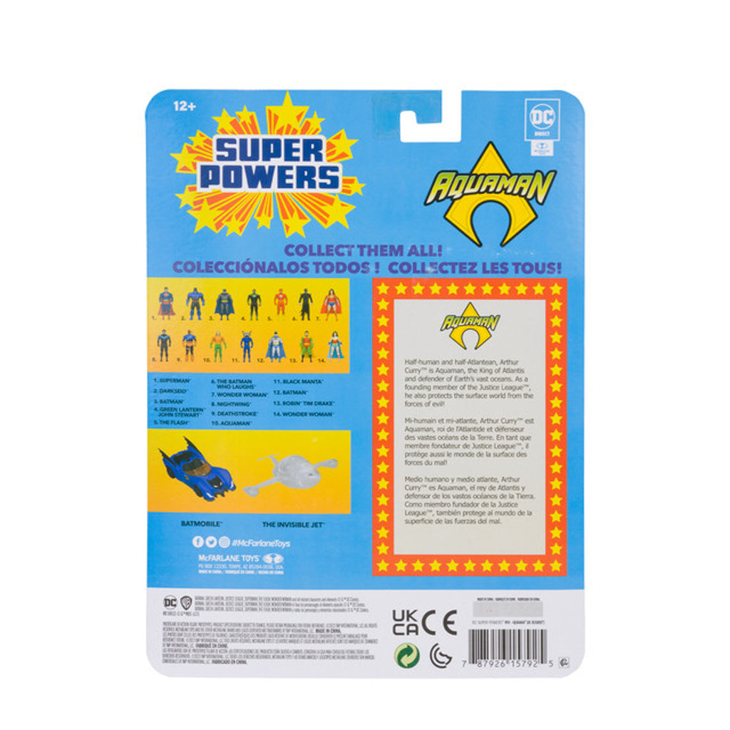 Figura Aquaman - DC Comics - Super Powers 5