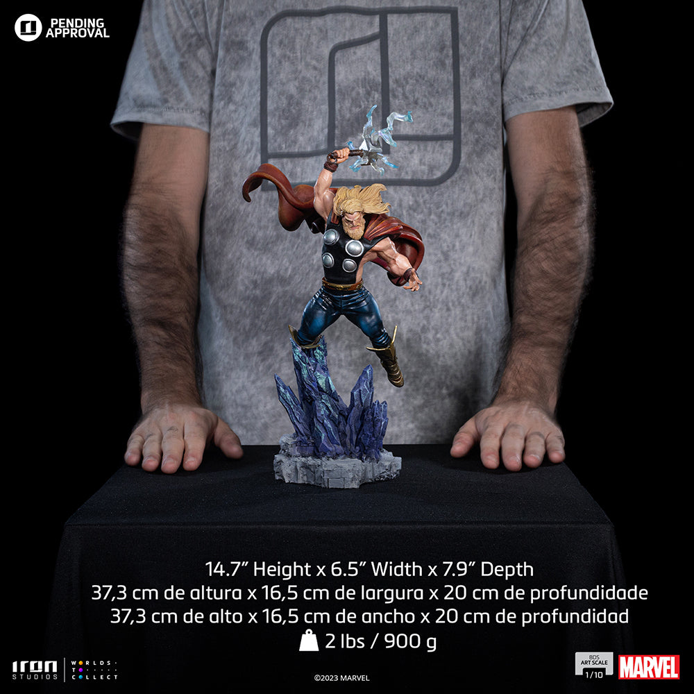 Estátua Thor Avengers - Infinity Gauntlet Diorama - BDS Art Scale 1/10 - Iron Studios