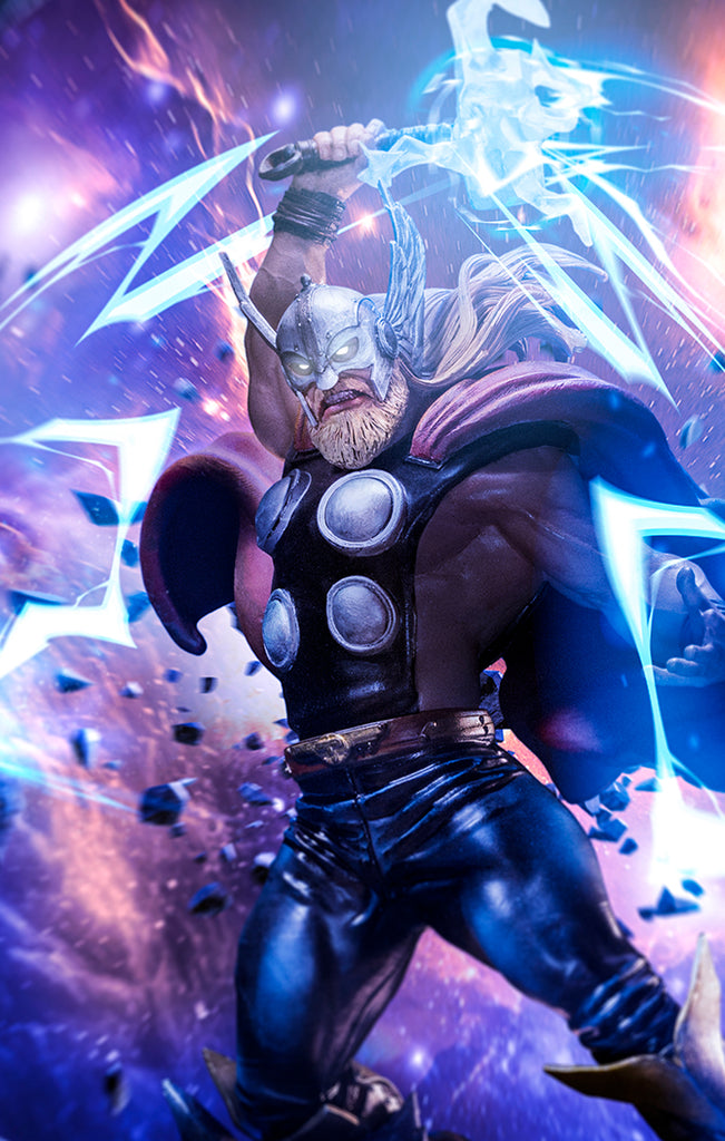 Estátua Thor Avengers Deluxe - Infinity Gauntlet Diorama - BDS Art Scale 1/10 - Iron Studios