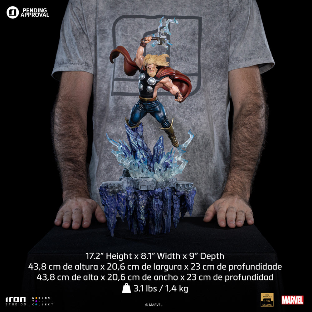 Estátua Thor Avengers Deluxe - Infinity Gauntlet Diorama - BDS Art Scale 1/10 - Iron Studios