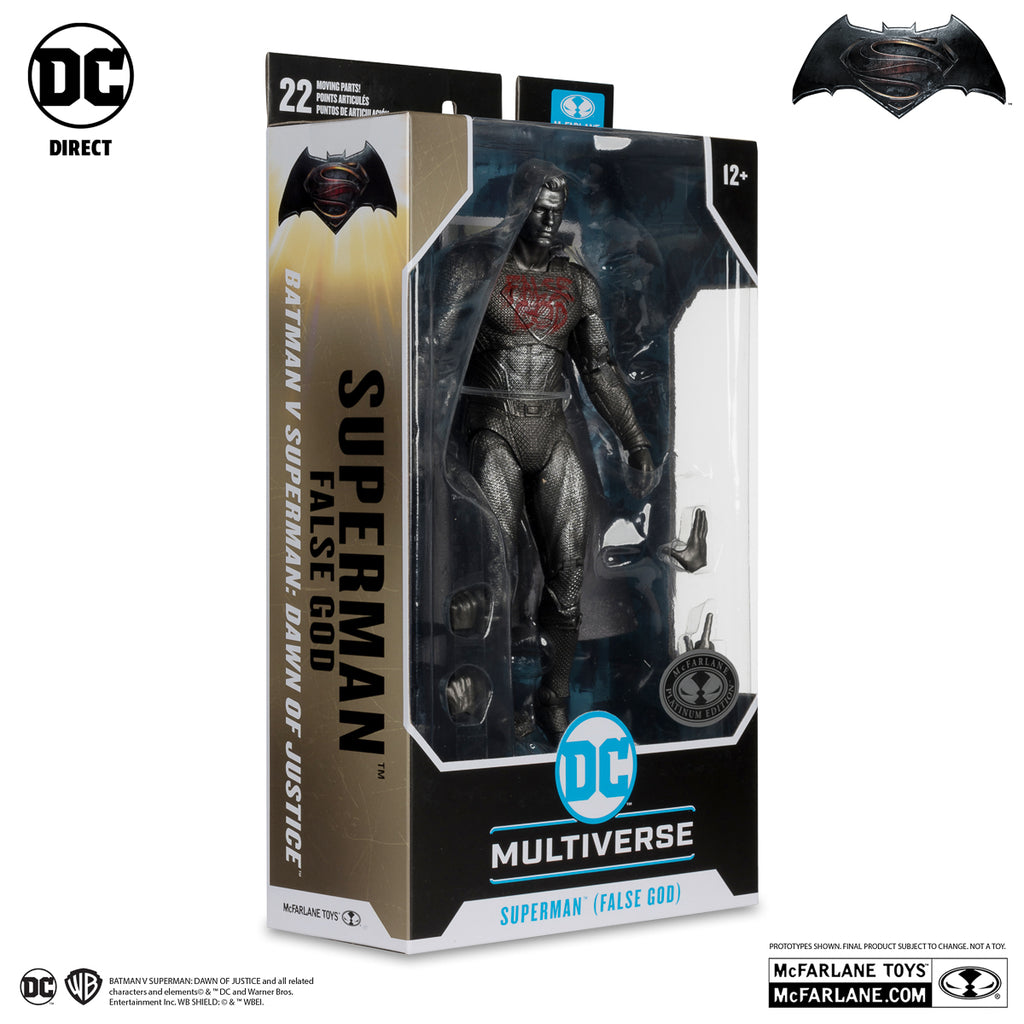 Figura Superman False God Chase - Batman Vs Superman - 7 Scale - McFarlane