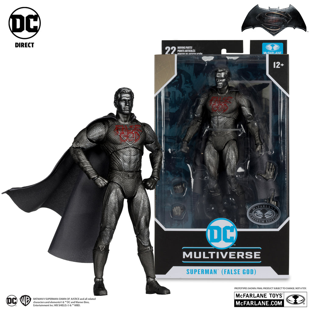 Figura Superman False God Chase - Batman Vs Superman - 7 Scale - McFarlane