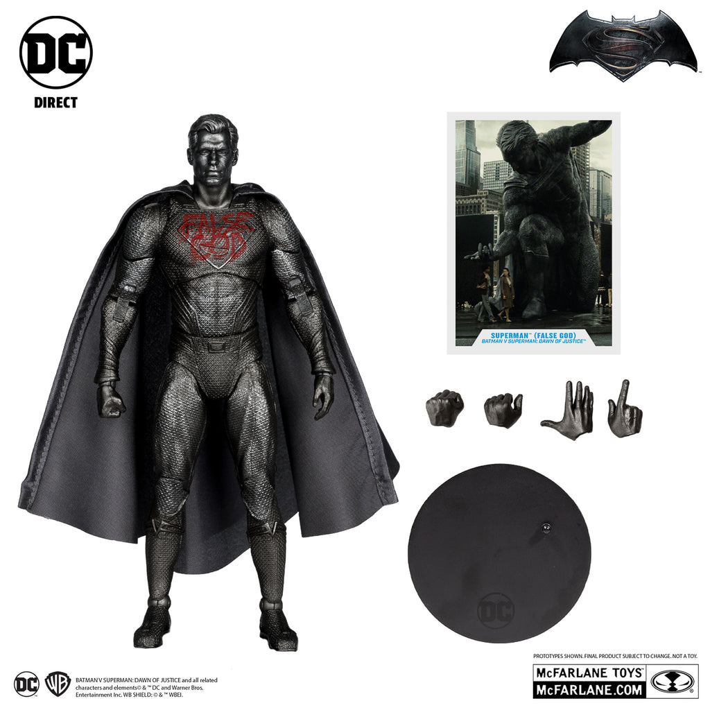 Figura Superman False God Chase - Batman Vs Superman - 7 Scale - McFarlane
