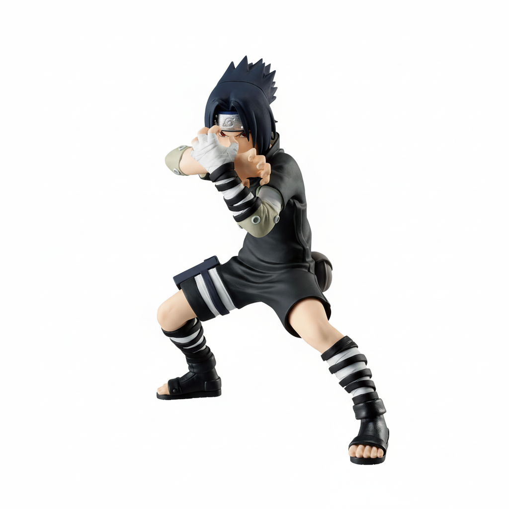 Estátua Uchiha Sasuke III - Naruto - Vibration Stars - Banpresto - Bandai