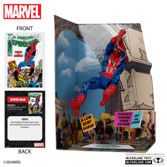 Estátua Spider-Man Gold Label - Marvel Comics - 1/10 Scale - McFarlane