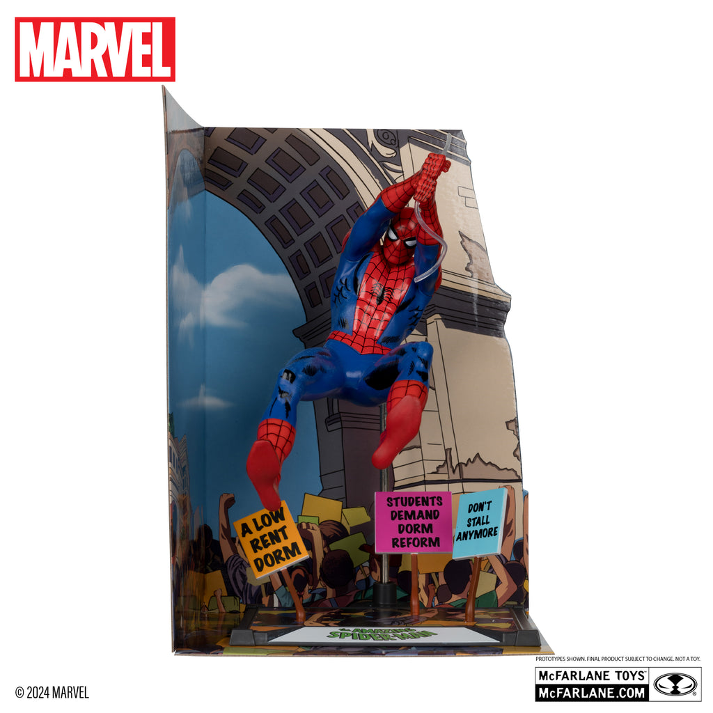 Estátua Spider-Man Gold Label - Marvel Comics - 1/10 Scale - McFarlane