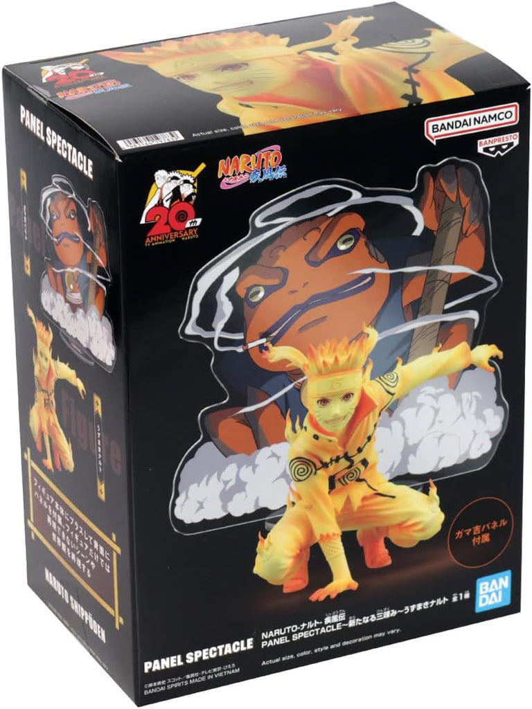Estátua Uzumaki Naruto - Naruto Shippuden - Panel Spectacle Special - Banpresto - Bandai