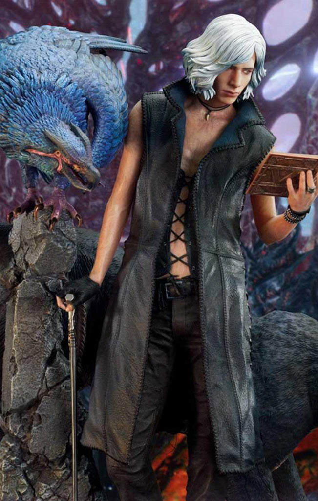 Estátua V - Devil Trigger Coloor Limited Version - Devil May Cry V - Ultimate Premium Masterline 1/4 - Prime 1