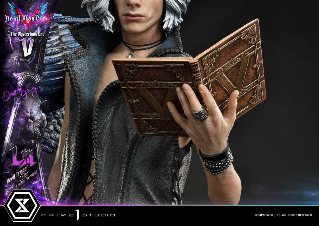 Estátua V - Devil Trigger Coloor Limited Version - Devil May Cry V - Ultimate Premium Masterline 1/4 - Prime 1