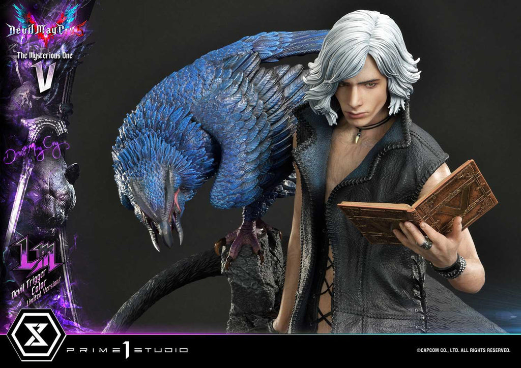 Estátua V - Devil Trigger Coloor Limited Version - Devil May Cry V - Ultimate Premium Masterline 1/4 - Prime 1