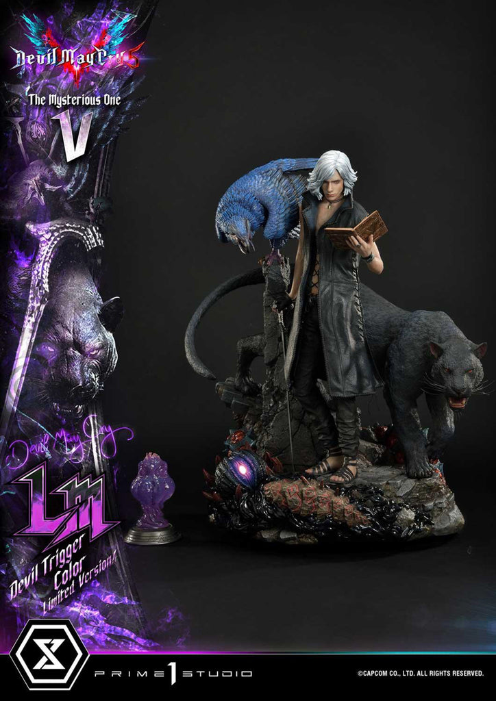 Estátua V - Devil Trigger Coloor Limited Version - Devil May Cry V - Ultimate Premium Masterline 1/4 - Prime 1