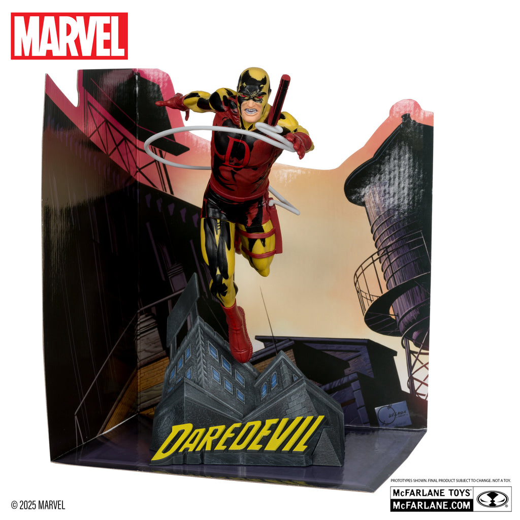 DAREDEVIL (CHASE)- MARVEL - MARVEL COLLECTION 1/10 SCALE - MCFARLANE  Ean :SEM GTIN