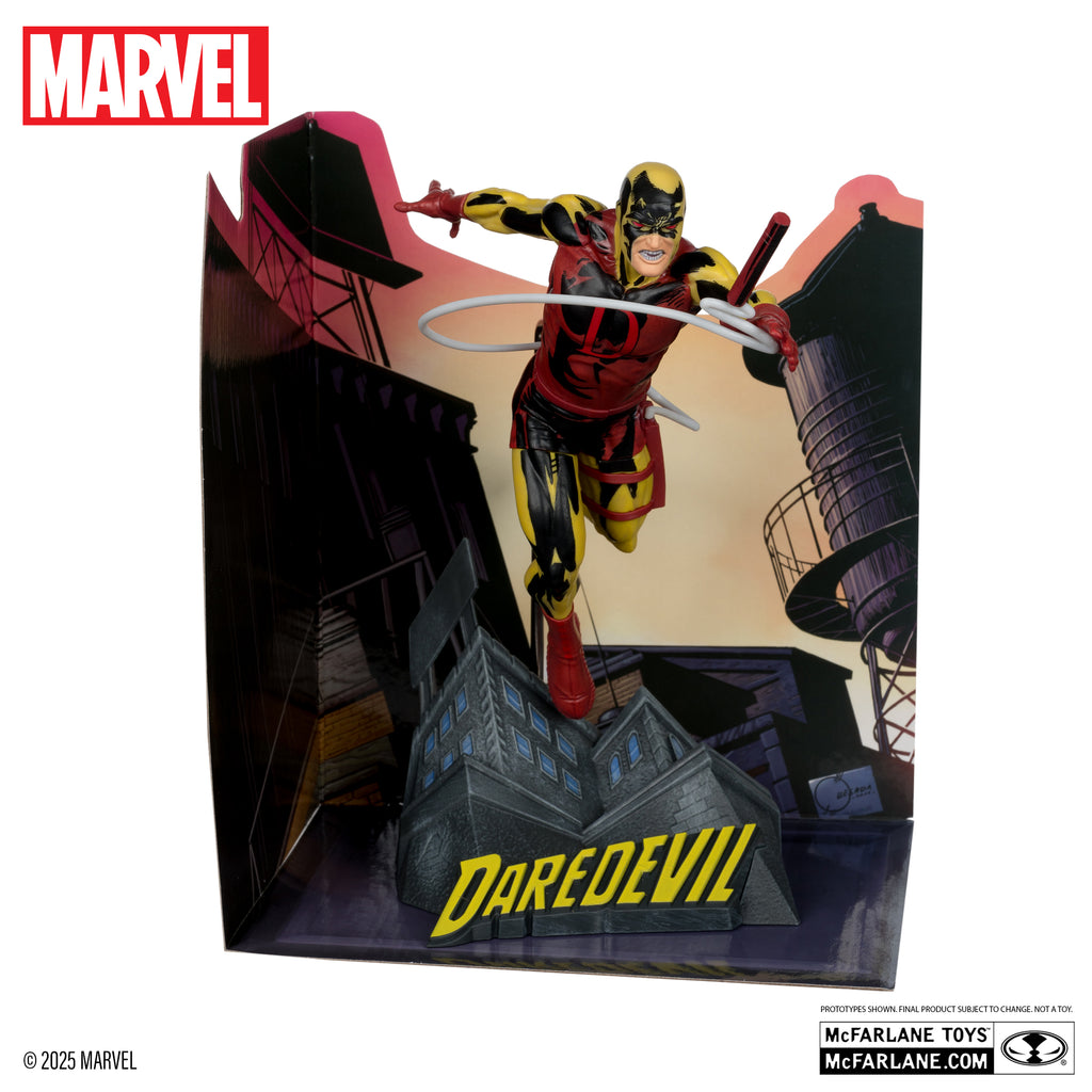 DAREDEVIL (CHASE)- MARVEL - MARVEL COLLECTION 1/10 SCALE - MCFARLANE  Ean :SEM GTIN