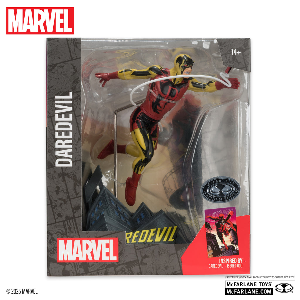 DAREDEVIL (CHASE)- MARVEL - MARVEL COLLECTION 1/10 SCALE - MCFARLANE  Ean :SEM GTIN