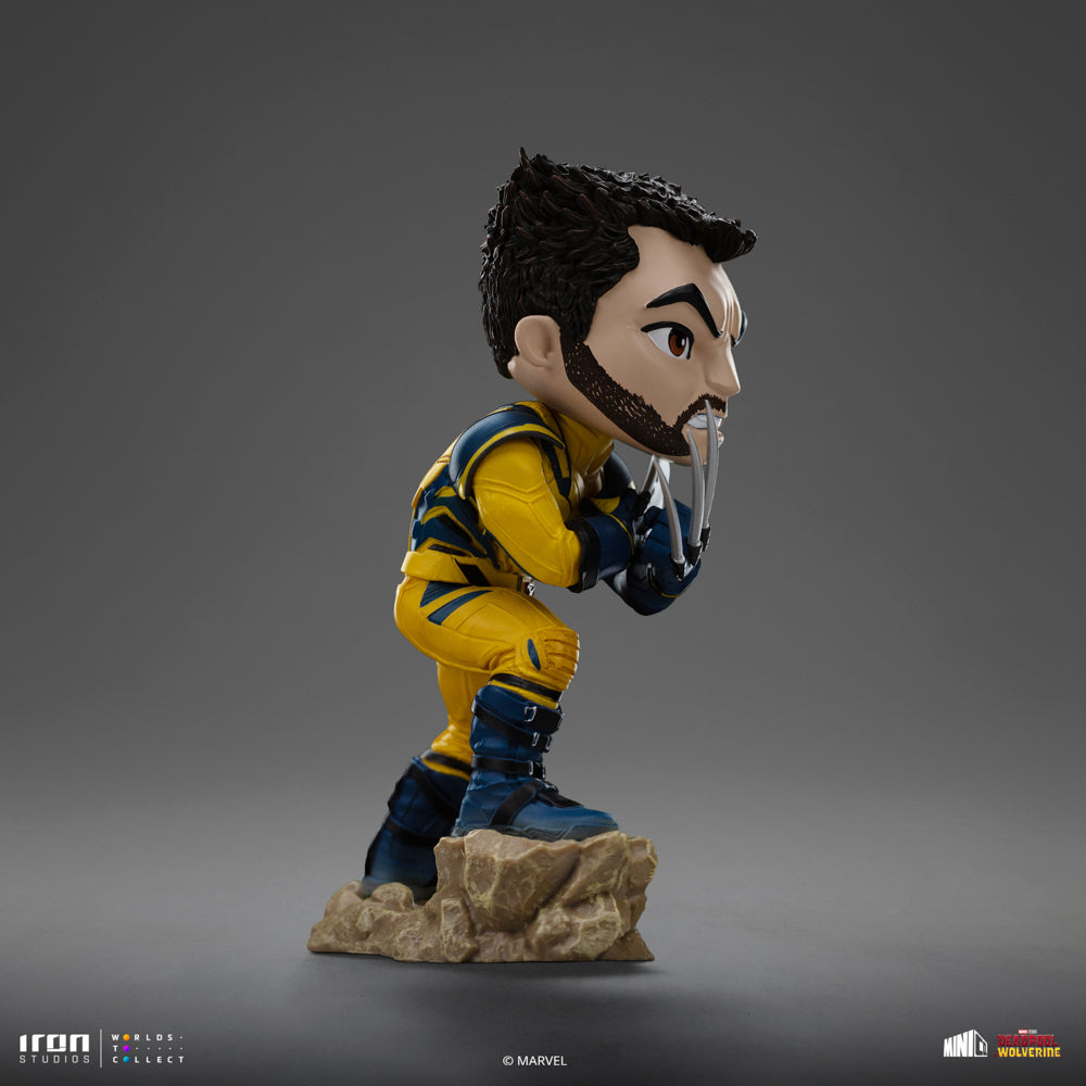 Estátua  Wolverine (Unmasked) - MiniCo - Iron Studios