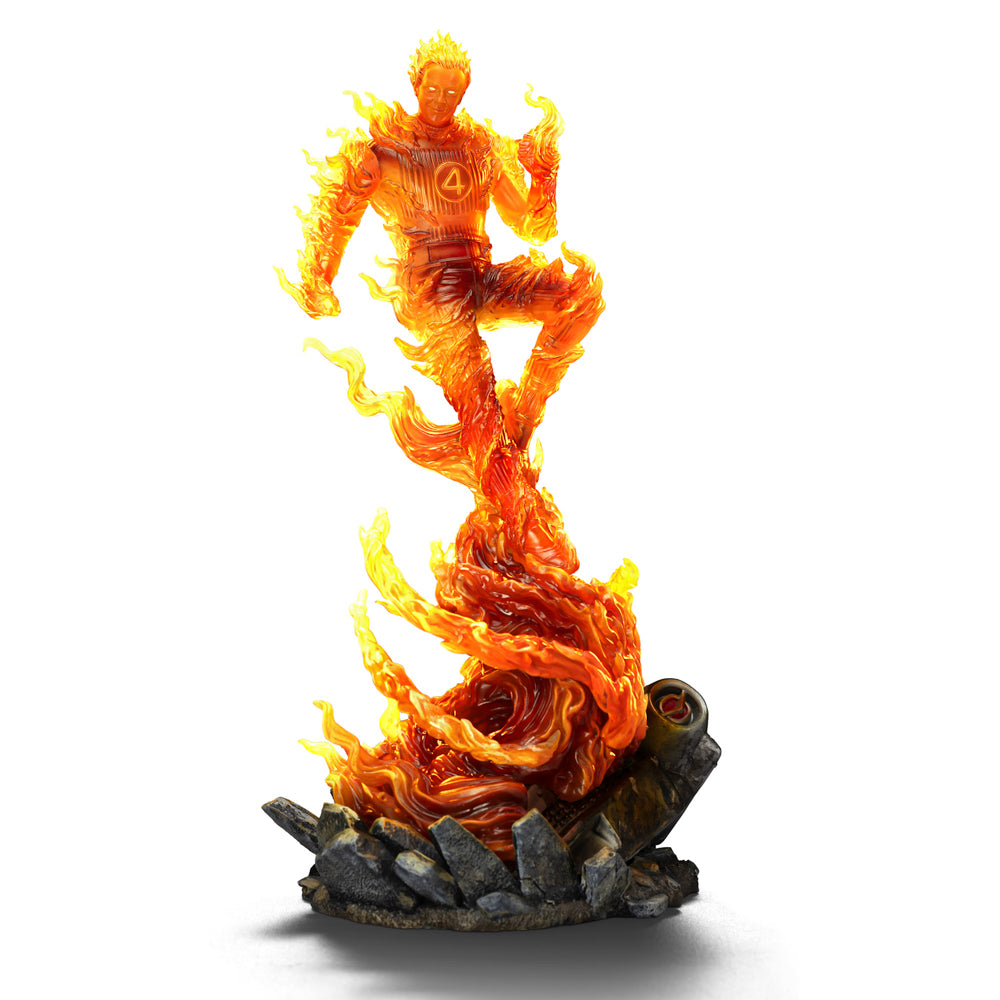 Estátua Human Torch - Fantastic Four - Art Scale 1/10 - Iron Studios