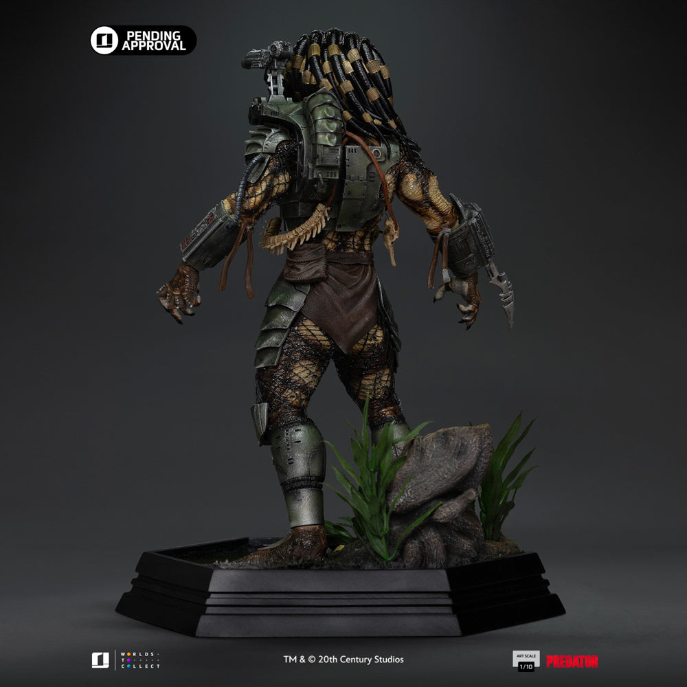Estátua Jungle Hunter - Predator - Art Scale 1/10 - Iron Studios