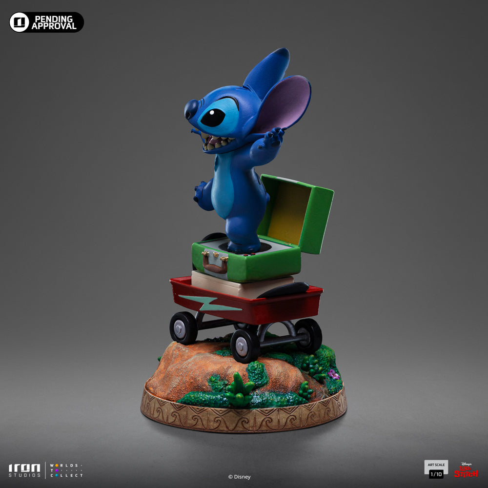Estátua Stitch - Disney Classics - Art Scale 1/10 - Iron Studios
