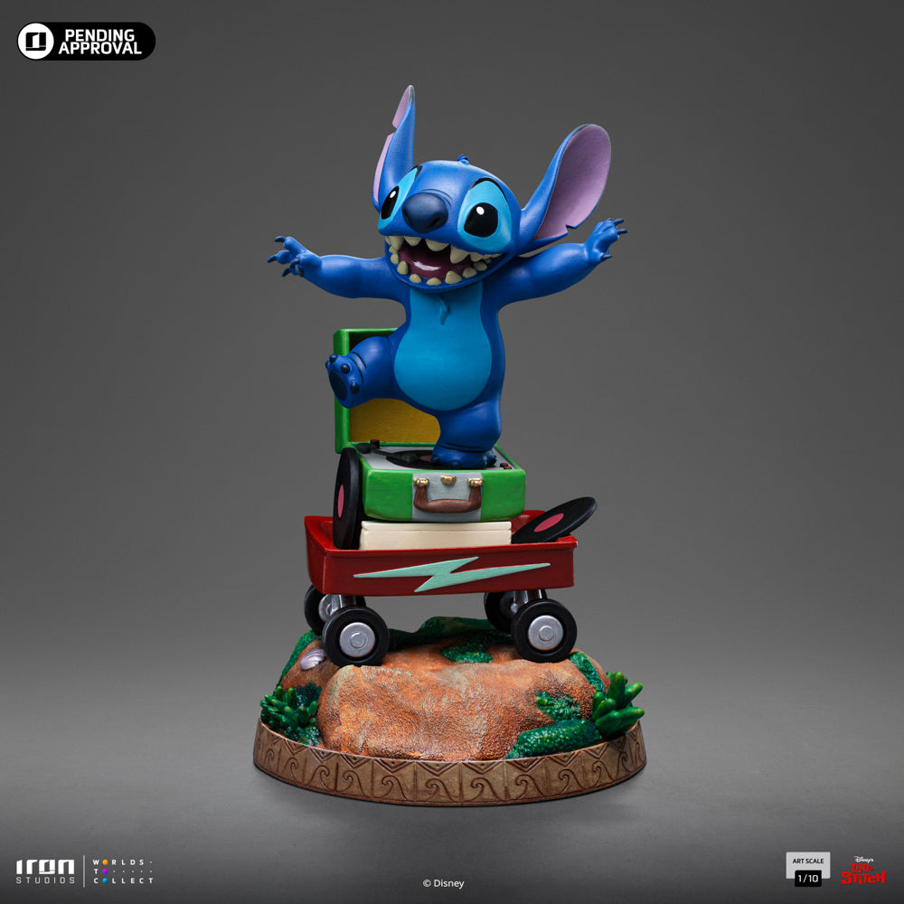 Estátua Stitch - Disney Classics - Art Scale 1/10 - Iron Studios