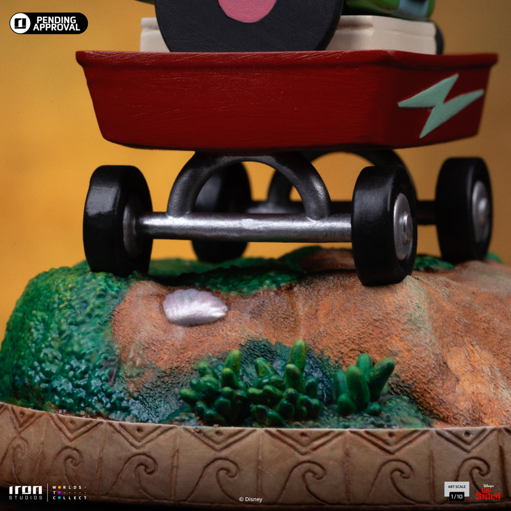 Estátua Stitch - Disney Classics - Art Scale 1/10 - Iron Studios