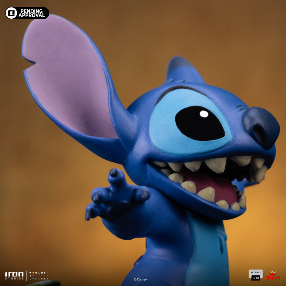 Estátua Stitch - Disney Classics - Art Scale 1/10 - Iron Studios