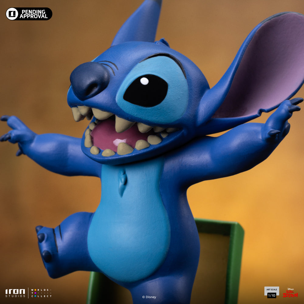 Estátua Stitch - Disney Classics - Art Scale 1/10 - Iron Studios