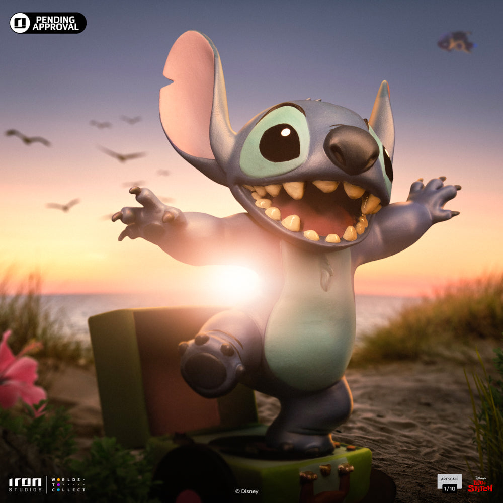 Estátua Stitch - Disney Classics - Art Scale 1/10 - Iron Studios