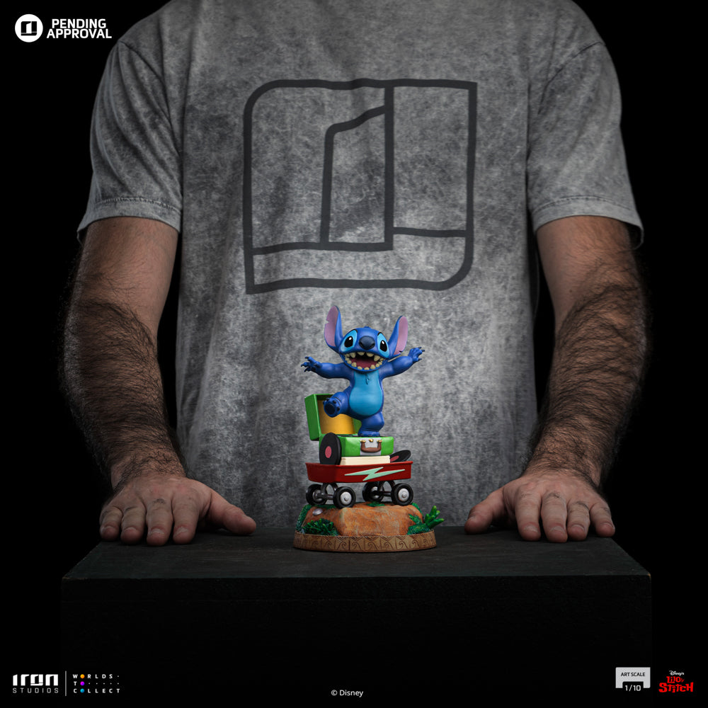 Estátua Stitch - Disney Classics - Art Scale 1/10 - Iron Studios