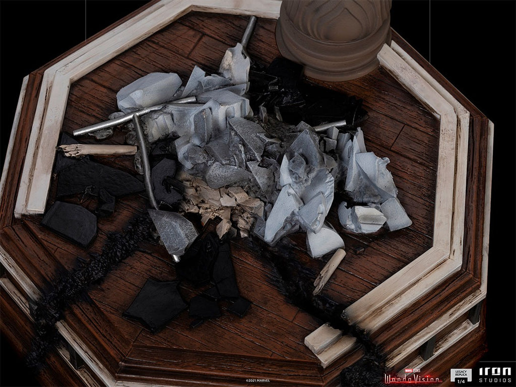 Estátua Visão Branco - Wandavision - Legacy Replica 1/4 - Iron Studios