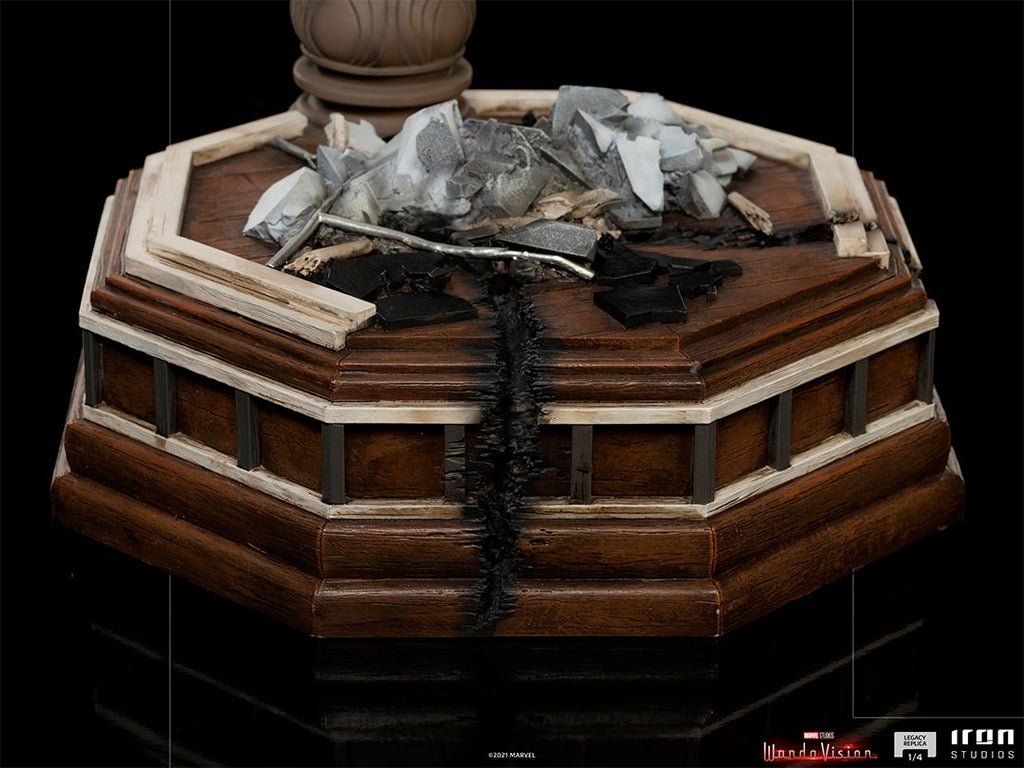 Estátua Visão Branco - Wandavision - Legacy Replica 1/4 - Iron Studios