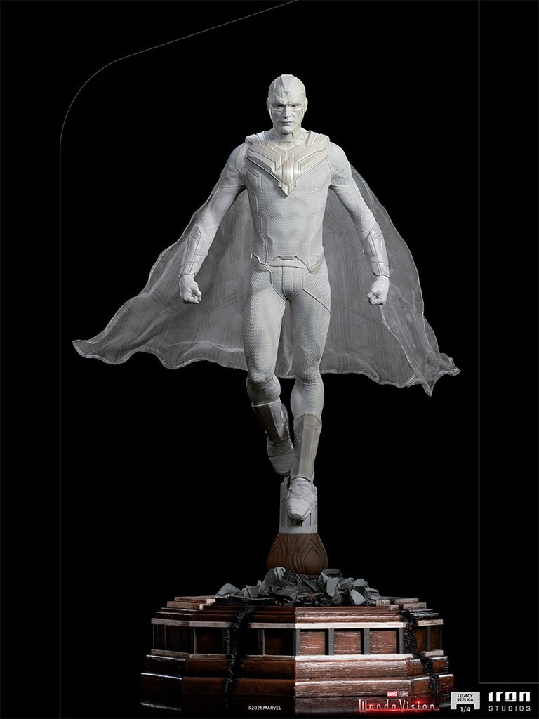 Estátua Visão Branco - Wandavision - Legacy Replica 1/4 - Iron Studios