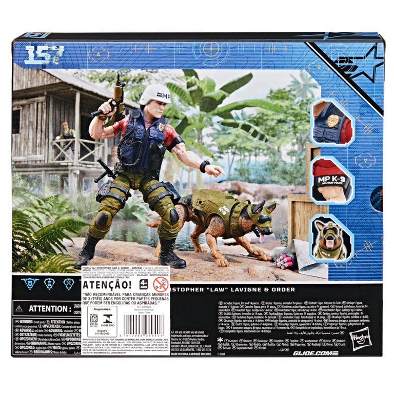 Figura Christopher Law Lavigne & Order - G.I. Joe Classified - Hasbro