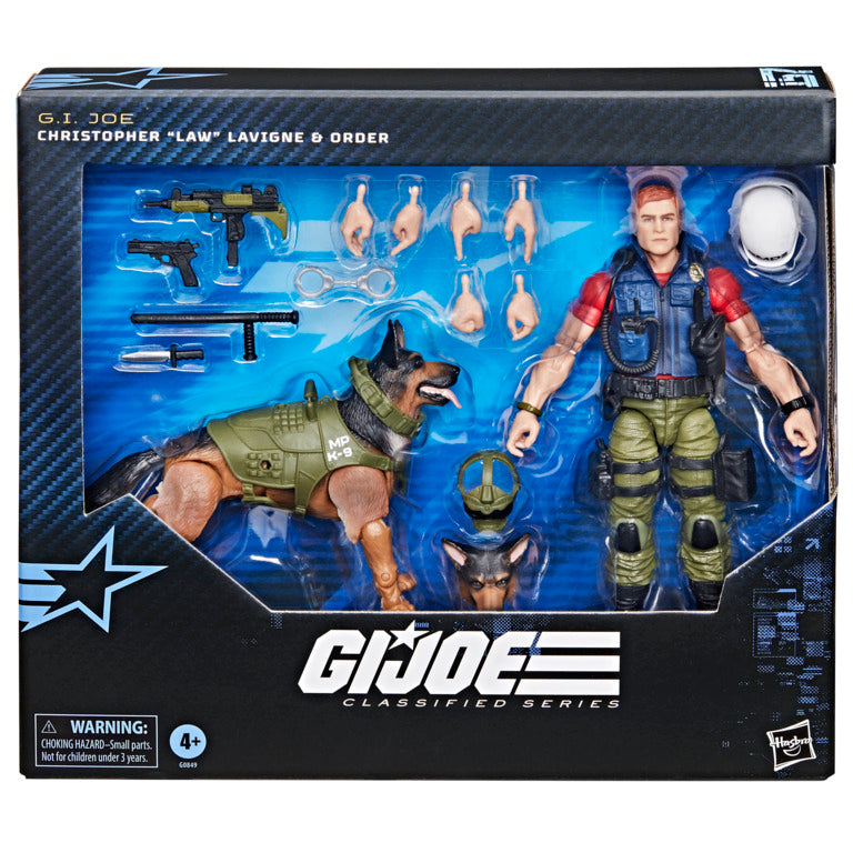 Figura Christopher Law Lavigne & Order - G.I. Joe Classified - Hasbro