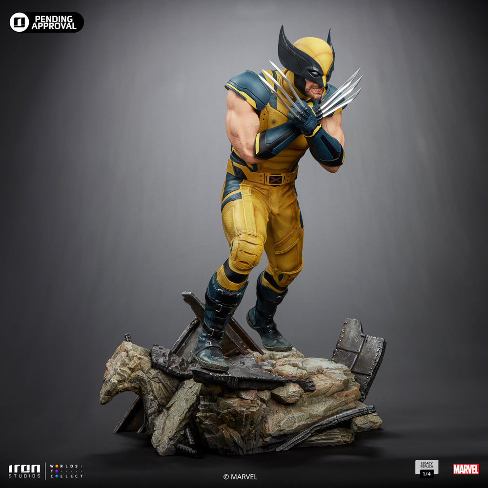 Estátua Wolverine - Deadpool & Wolverine - Legacy Replica 1/4 - Iron Studios