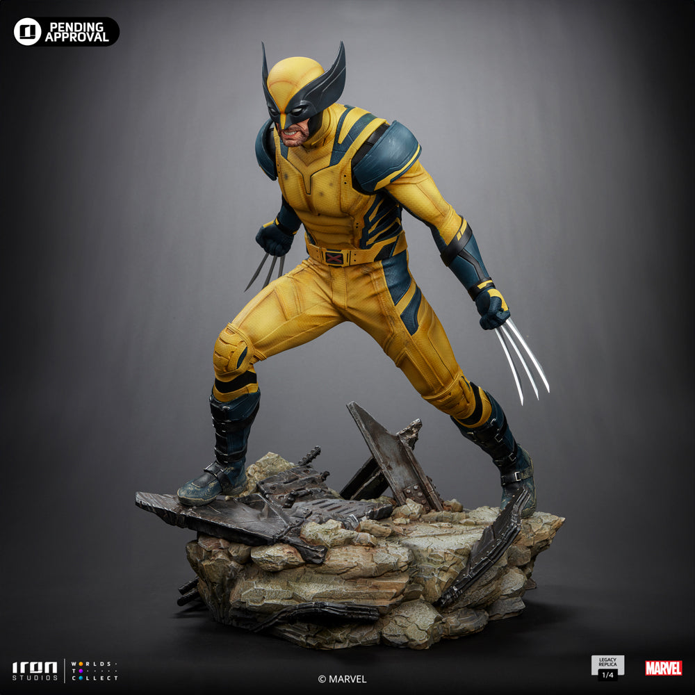 Estátua Wolverine - Deadpool & Wolverine - Legacy Replica 1/4 - Iron Studios